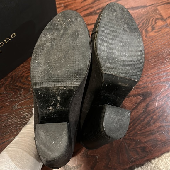 Rag & Bone Harrow Boot in Asphalt Waxy, sz 39.5 - Picture 2 of 5